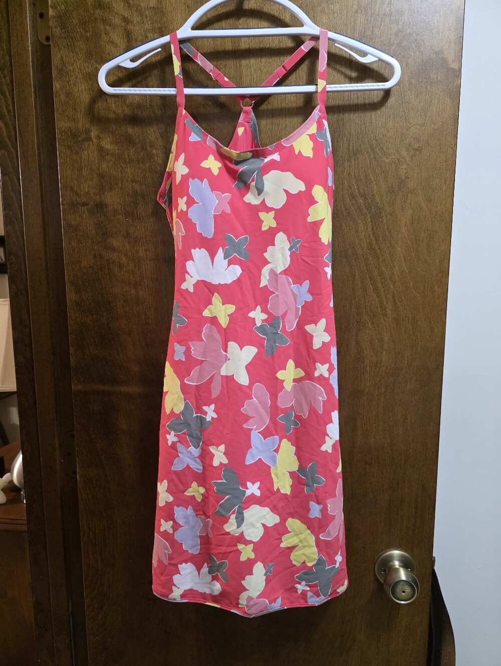 Outdoor Voices Pink Floral-Print Romper XS, L & XL
